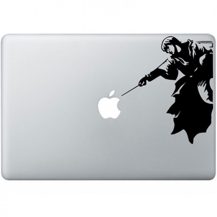 Harry Potter MacBook Sticker Zwarte Stickers