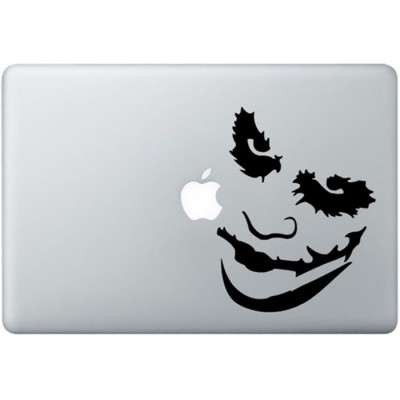 Batman Joker (2) MacBook Sticker Zwarte Stickers