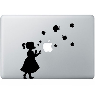 Bellenblaas MacBook Sticker