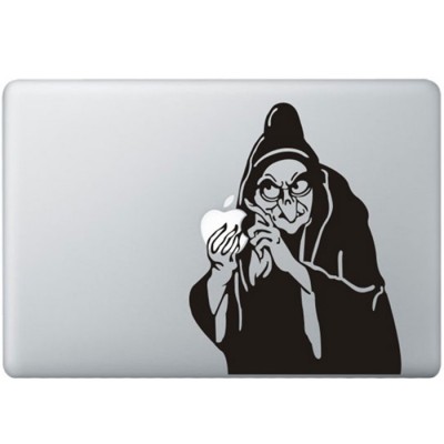 Sneeuwwitje Heks MacBook Sticker