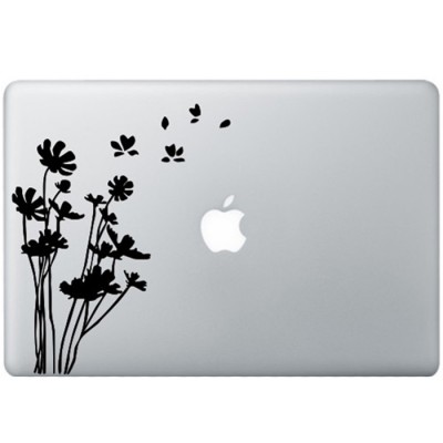 Bloemen MacBook Sticker