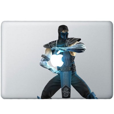 Sub-Zero Kleur MacBook Sticker Gekleurde Stickers