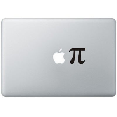 Apple Pie MacBook Sticker Zwarte Stickers