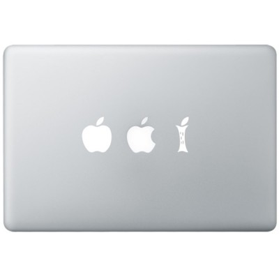 Eating Apple MacBook Sticker