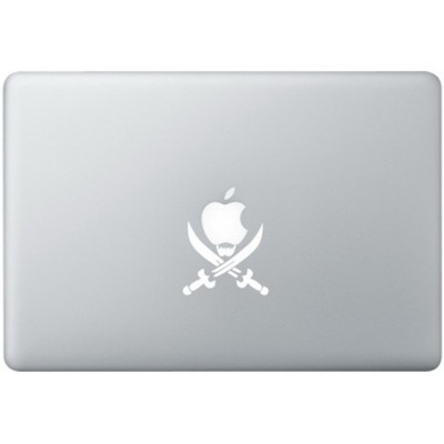 Apple Piraat MacBook Sticker