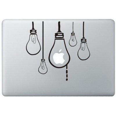 Hangende Lampen MacBook Sticker