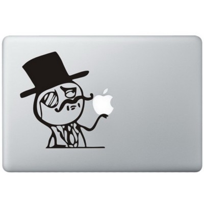 Like A Sir Meme MacBook Sticker