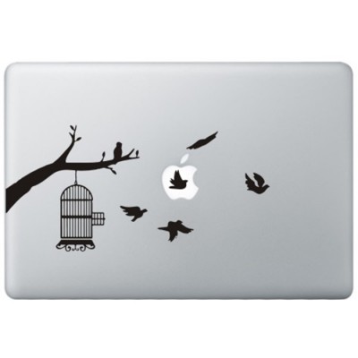 Vogels MacBook Sticker