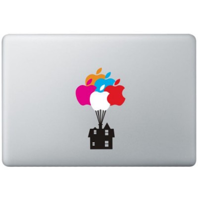 Ballonnen Huis UP MacBook Sticker